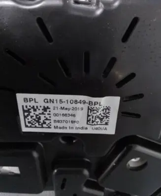 Ford Ecosport Speedometer (instrument cluster) GN1510849BPL