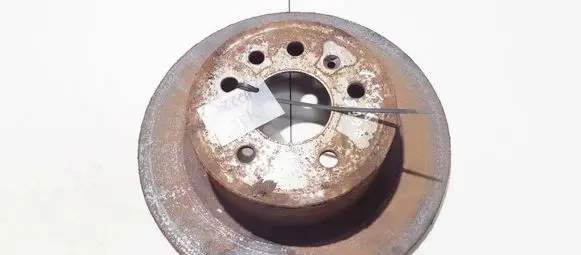 Saab 9-3 Ver1 Rear brake disc neventiliuojamas