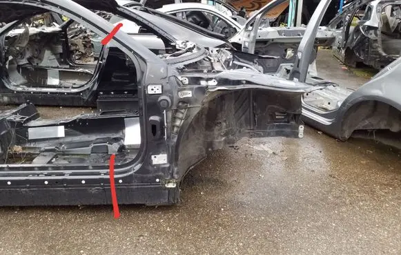 Audi TT TTS Mk2 Front quarter panel 