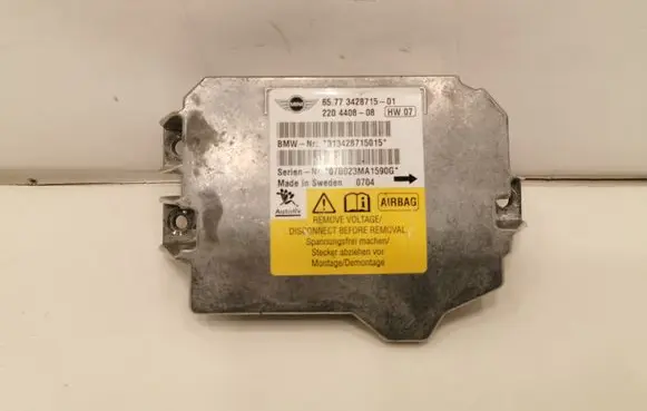 Mini One - Cooper Coupe R56 Airbag control unit/module 3428715