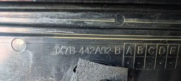 Ford Focus ST Tailgate trim JX7B442A92B