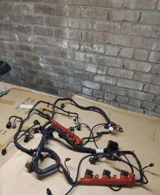 Audi Q7 4L Engine installation wiring loom