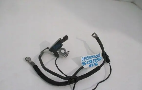 Citroen C4 I Picasso Negative earth cable (battery) 9663823980