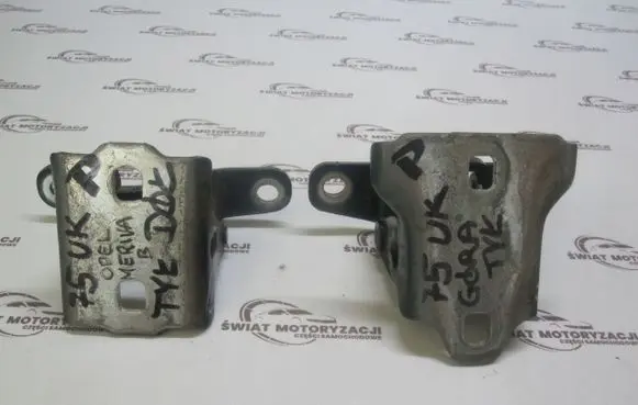 Rear door hinge set