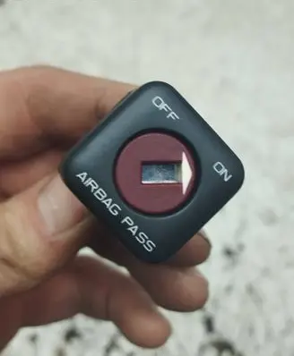 Peugeot 607 Passenger airbag on/off switch 96373205xt