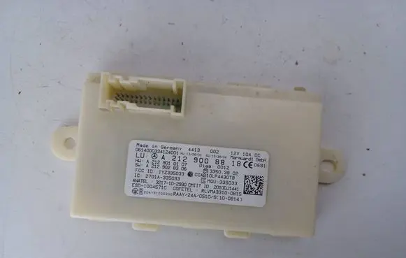 Mercedes-Benz CLA C117 X117 W117 Keyless (KESSY) go control unit/module A2129008818