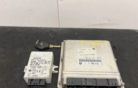 BMW 5 E39 Engine ECU kit and lock set 7788016 61356905669 6905668