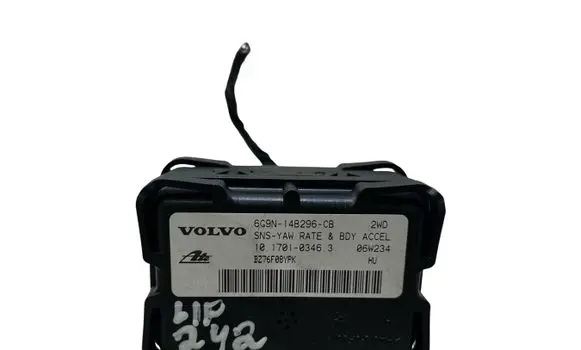 Volvo S80 ESP acceleration yaw rate sensor 6G9N14B296CB