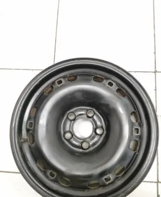 Volkswagen Cross Polo R15 steel rim 6R0601027D 5X100 ET38