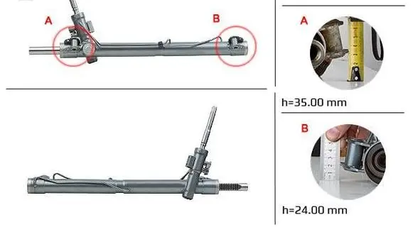 Ford Galaxy Steering rack mechanical part 1572577 1459747 1462955