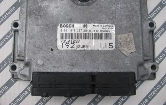 Fiat Stilo Engine control unit/module ECU 73501237 28SA5603 0281010337