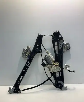 Front door window regulator with motor
