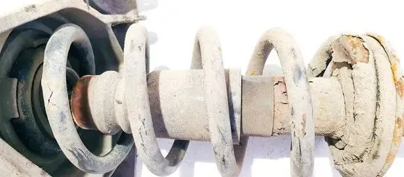 Audi A6 S6 C6 4F Front coil spring 