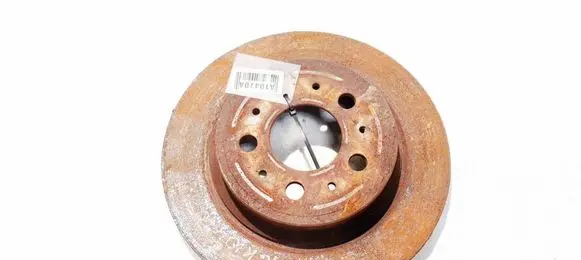 Volvo S60 Rear brake disc neventiliuojamas