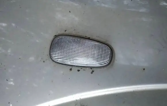 Opel Astra G Front fender indicator light