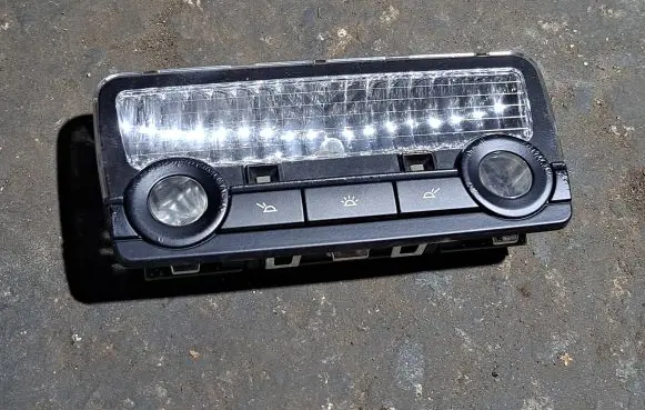 BMW 7 F01 F02 F03 F04 Rear seat light 9163699