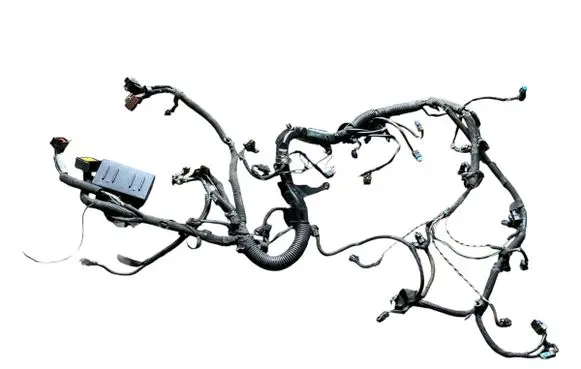 Engine installation wiring loom