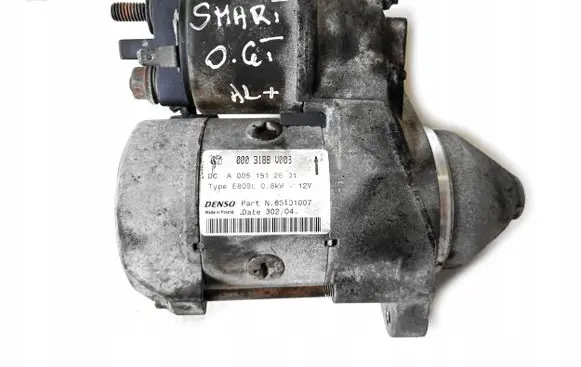 Smart ForTwo I Starter motor 0003188V003