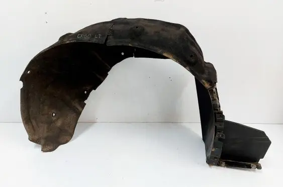 Rear arch fender liner splash guards