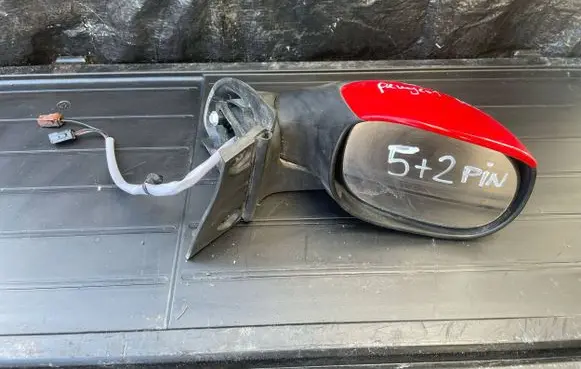 Peugeot 1007 Front door electric wing mirror 7PIN