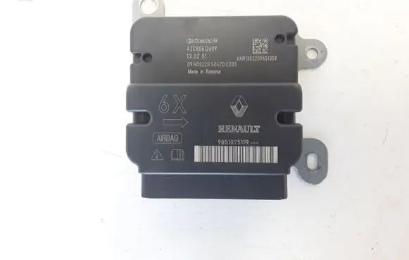 Renault Zoe Airbag control unit/module 985109511R