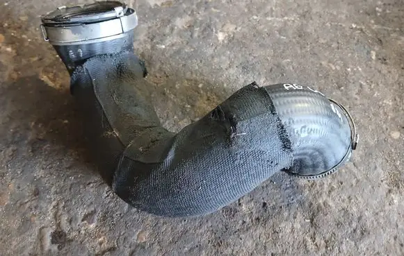 Audi A6 S6 C6 4F Intercooler hose/pipe 