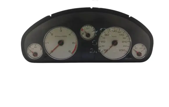 Peugeot 407 Speedometer (instrument cluster) 9658138580 A2C53119649