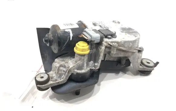 Front wiper linkage and motor