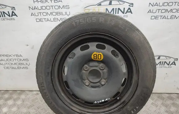 Ford Fiesta R14 spare wheel 