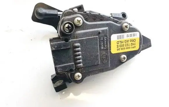 Accelerator throttle pedal