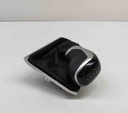 Gear lever shifter trim leather/knob