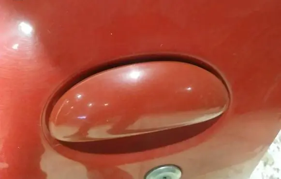 Front door exterior handle