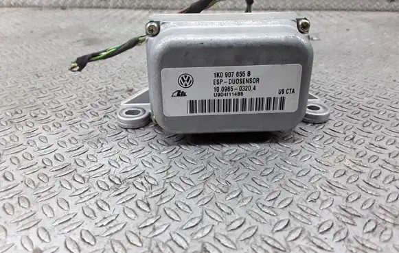 Volkswagen Touran I ESP acceleration yaw rate sensor 1K0907655B