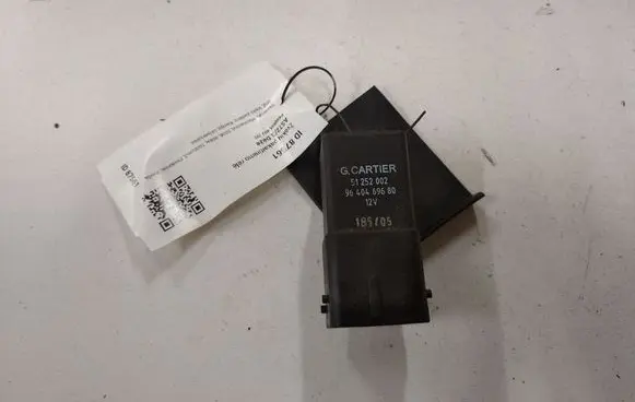 Peugeot 407 Glow plug pre-heat relay 51252002 9640469680