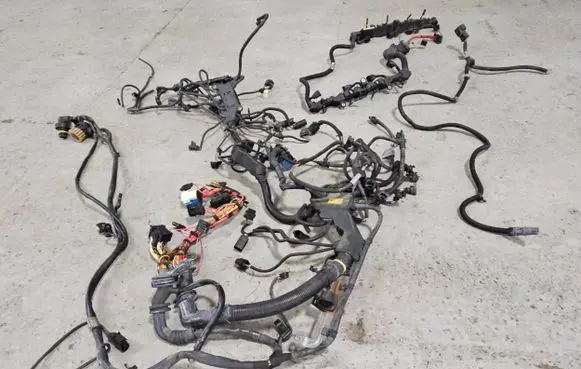 BMW X6 E71 Engine installation wiring loom 7582039 9206137 7600840