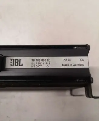 Citroen C5 Sound amplifier 9648609380