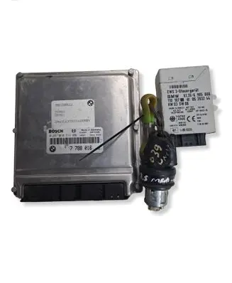 BMW 5 E39 Engine ECU kit and lock set 7788016 61356905668