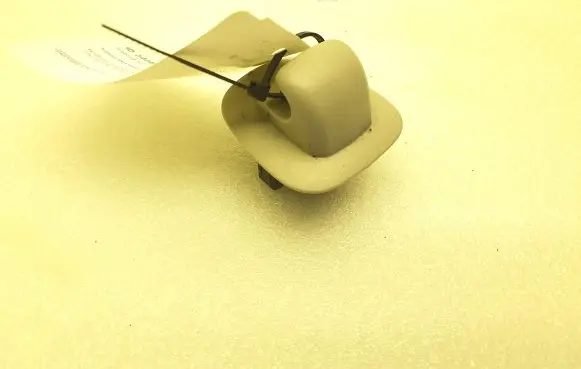 Sun visor clip/hook/bracket