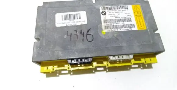 BMW 7 E65 E66 Airbag control unit/module 65776922464 6922464