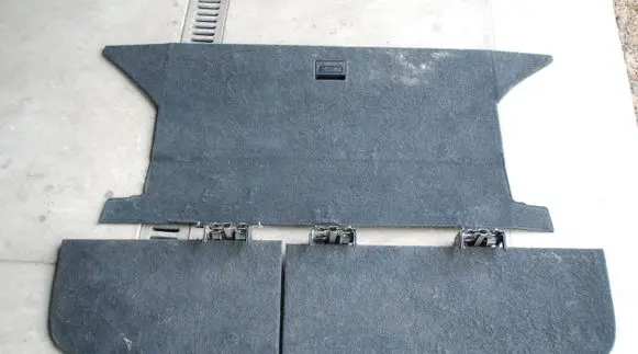 Lexus RX 330 - 350 - 400H Rear floor carpet liner 272KM