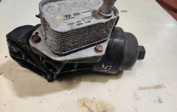 Hyundai i40 Engine oil radiator 264102A300
