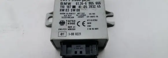 BMW 3 E46 Immobilizer control unit/module 05393245 110187 6905666