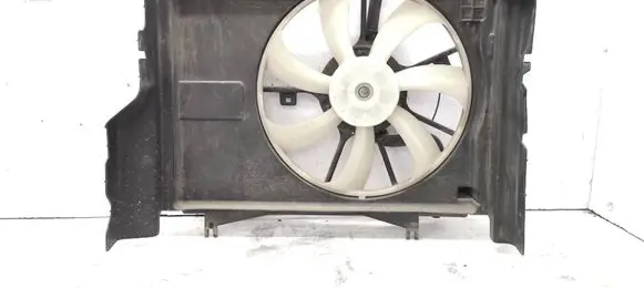 Electric radiator cooling fan