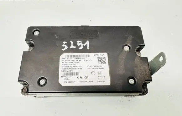 Ford Fusion II Head unit multimedia control FS7T14B428GC 1422ASG1G1