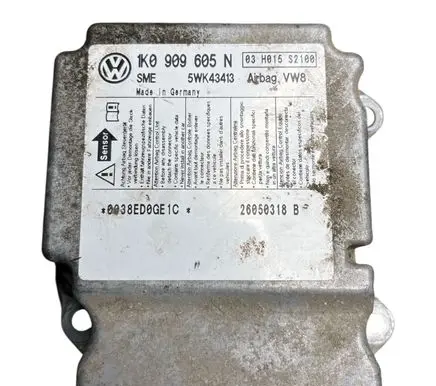 Seat Toledo III (5P) Airbag control unit/module 1K0909605N 26050318B 03H015S2100