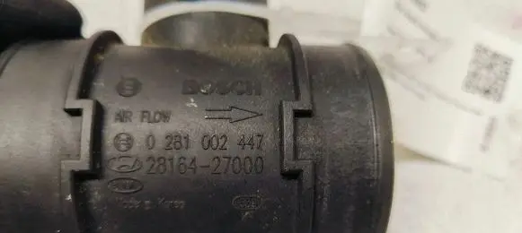 Hyundai Tucson JM Mass air flow meter 0281002447 2816427000