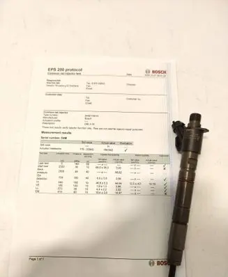Volvo V60 Fuel injector 0445116016