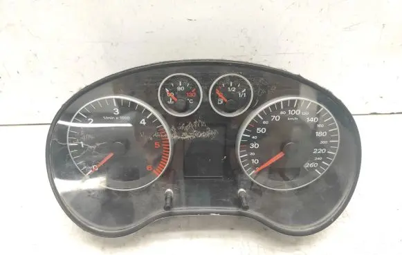 Audi A3 S3 A3 Sportback 8P Speedometer (instrument cluster) 110080222 8P0920900B