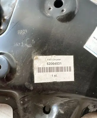Fiat 500E Rear subframe 52064531 0003243