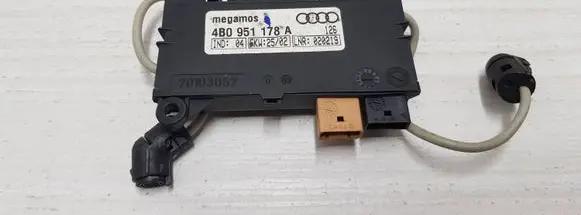 Audi A6 S6 C5 4B Alarm movement detector/sensor 4B0951178A 020219